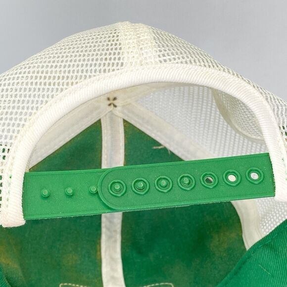 Vintage NK Northrup King Green K-Brand Snapback Trucker Hat Mesh (H3) - Picture 8 of 10